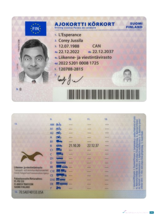download Finland driving license 2022 present